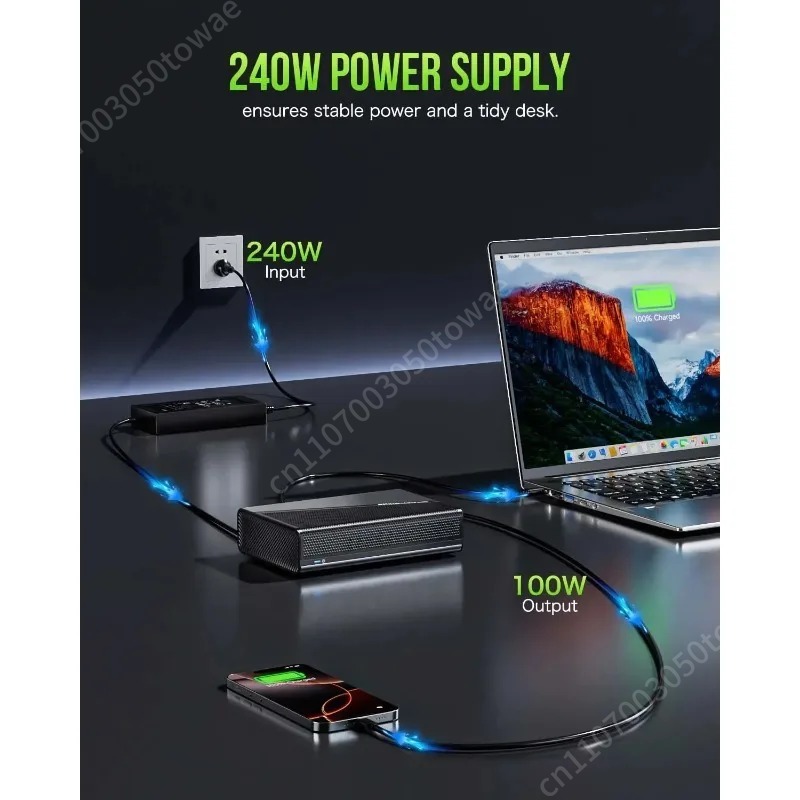 Oculink Egpu Dock Graphics Card - Zewnętrzna stacja dokująca OcuLink USB4 Type-C