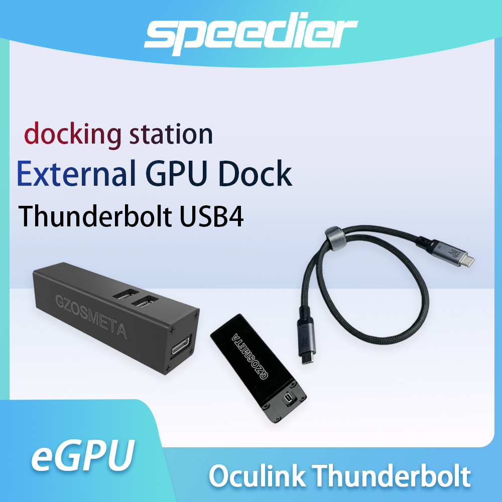 Oculink Egpu Dock Graphics Card - Adapter Oculink Thunderbolt USB4 do laptopa,