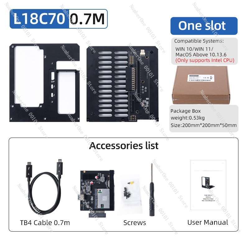 Obudowa na karty graficzne L18 – Thunderbolt 4 External Gpu Enclosure recenzja i cena